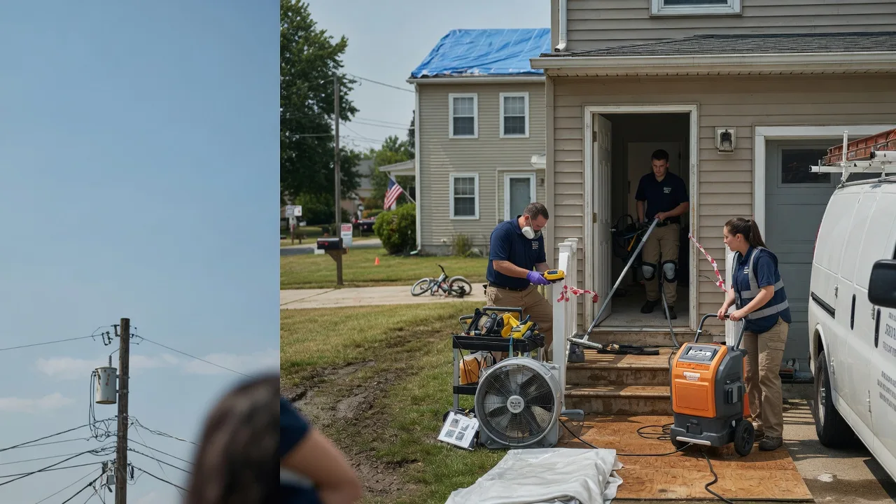 Water Damage Repair in Hersey, MI near me